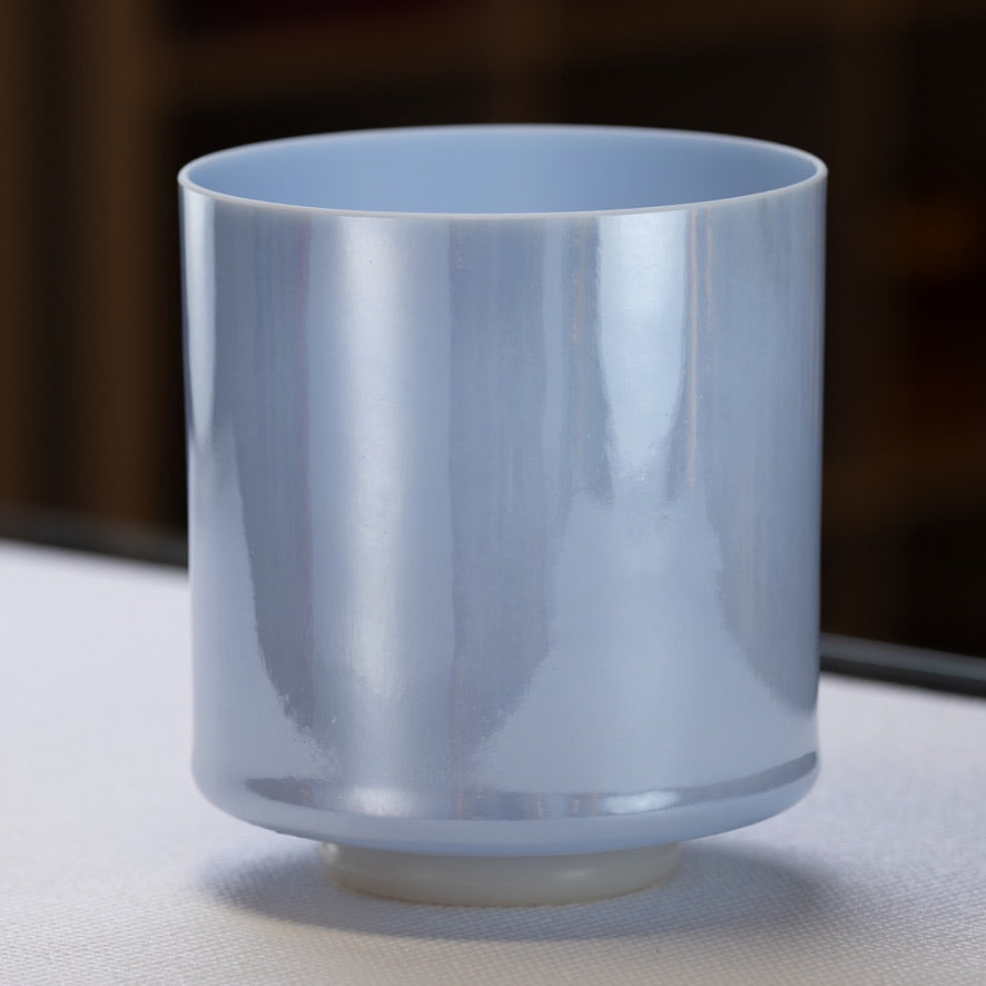 8" Turquoise Palladium Singing Bowl from Crystal Tones