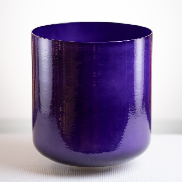 12" C+32 Iris Illumination Crystal Bowl, Tall