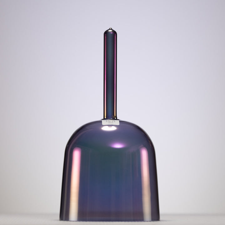 5.75" F-4 Amethyst Activation Crystal Singing Bowl, Handheld