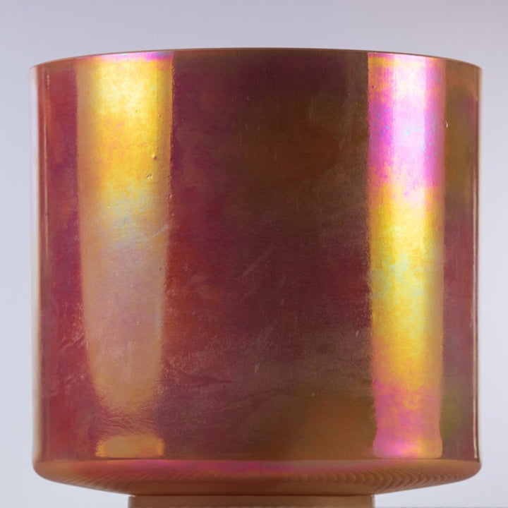 Sunstone & Mother of Platinum  Crystal Singing Bowl