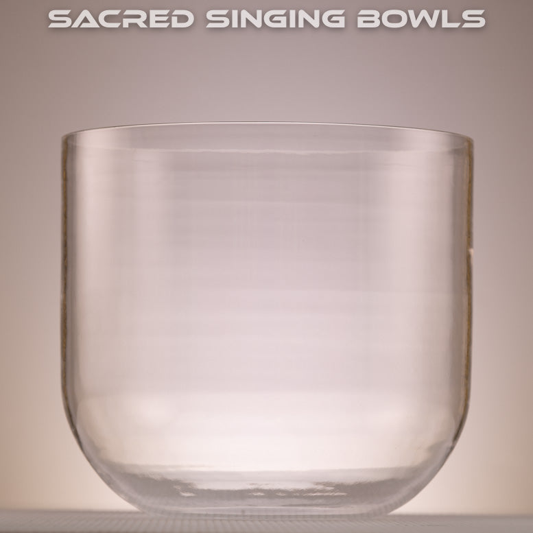 Sacred Singing Bowl in Clear Quartz
