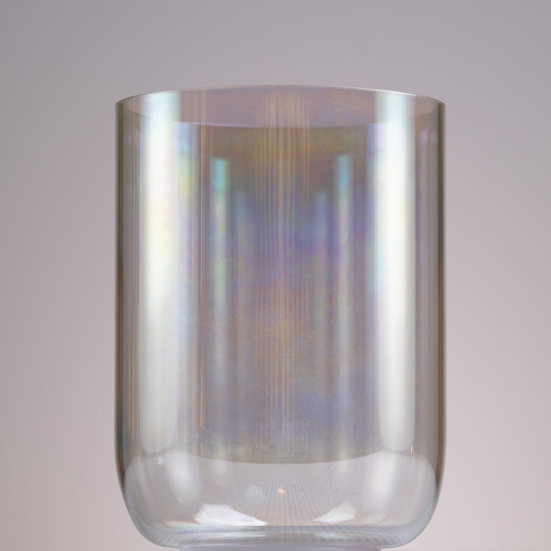 6" A#+20 Prismatic Rainbow Crystal Singing Bowl from Sacred Singing Bowls™
