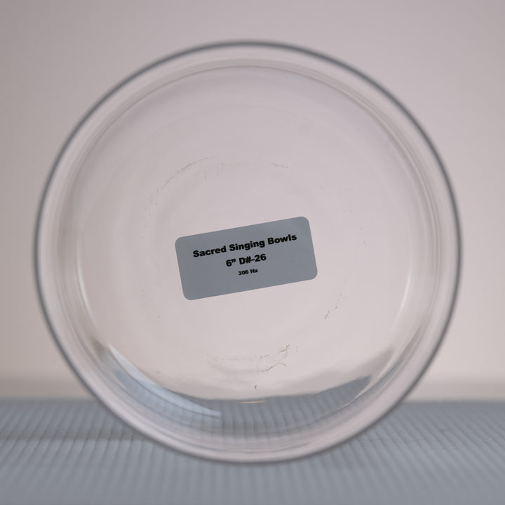 6" Crystal Singing Bowl Instrument