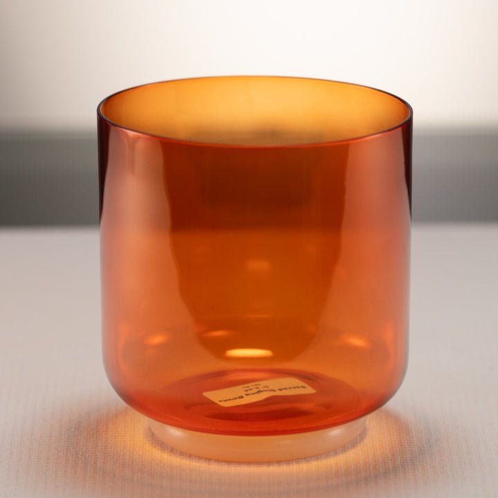 6" E-44 Setting Sun Crystal Singing Bowl from Bowls of Sound