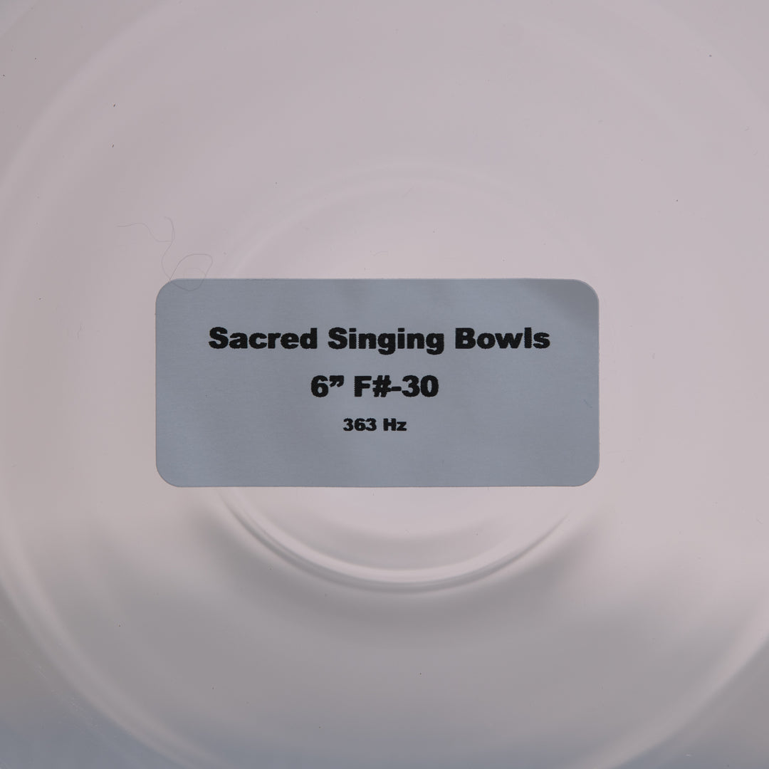 Sacred Singing Bowls: Product Label