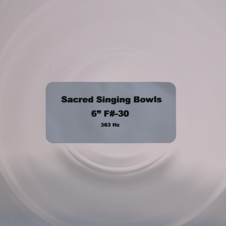 Sacred Singing Bowls: Product Label