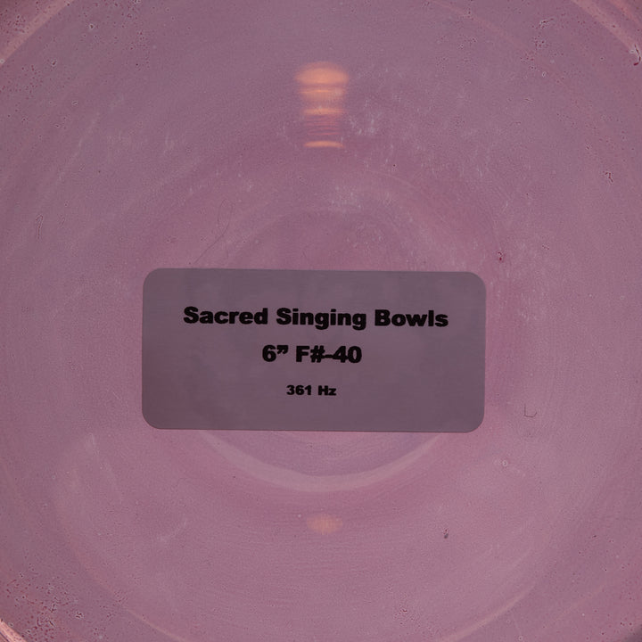 F# Note Singing Bowls from Sacred Singing Bowls