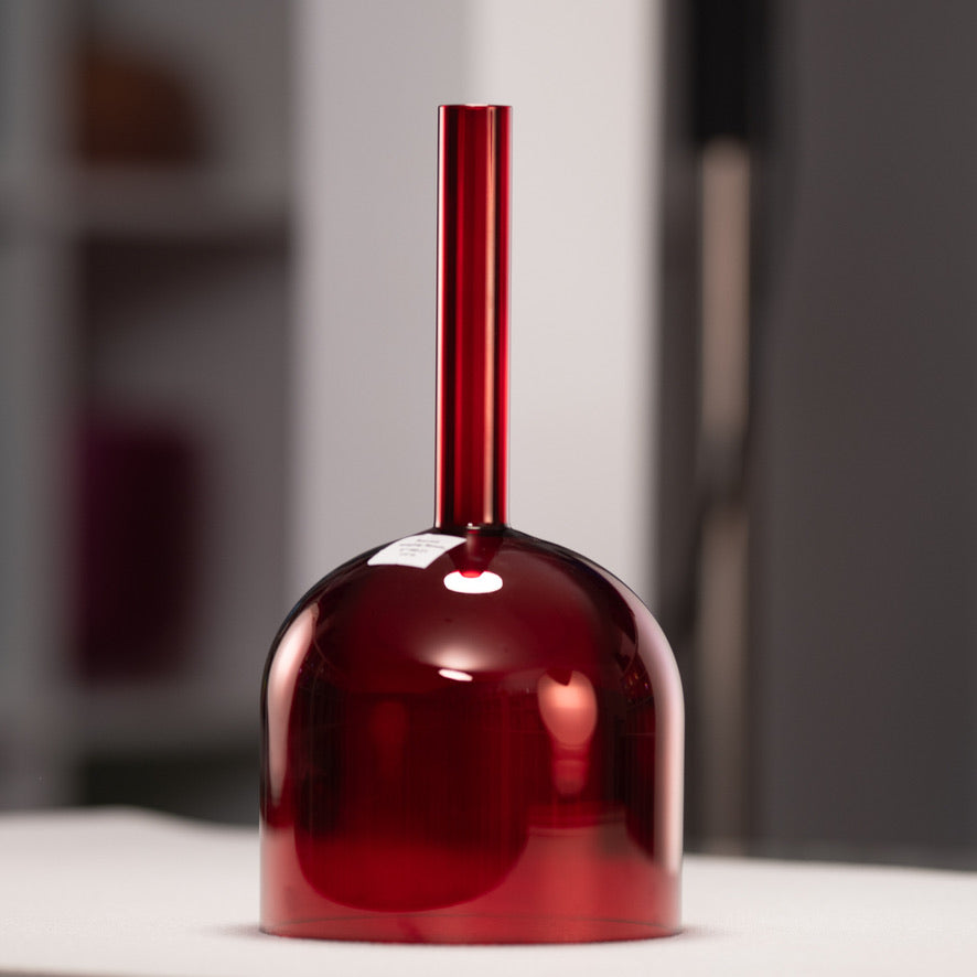 6" G#-21 Ruby Ray Handheld Crystal Singing Bowl from Bowls of Sound