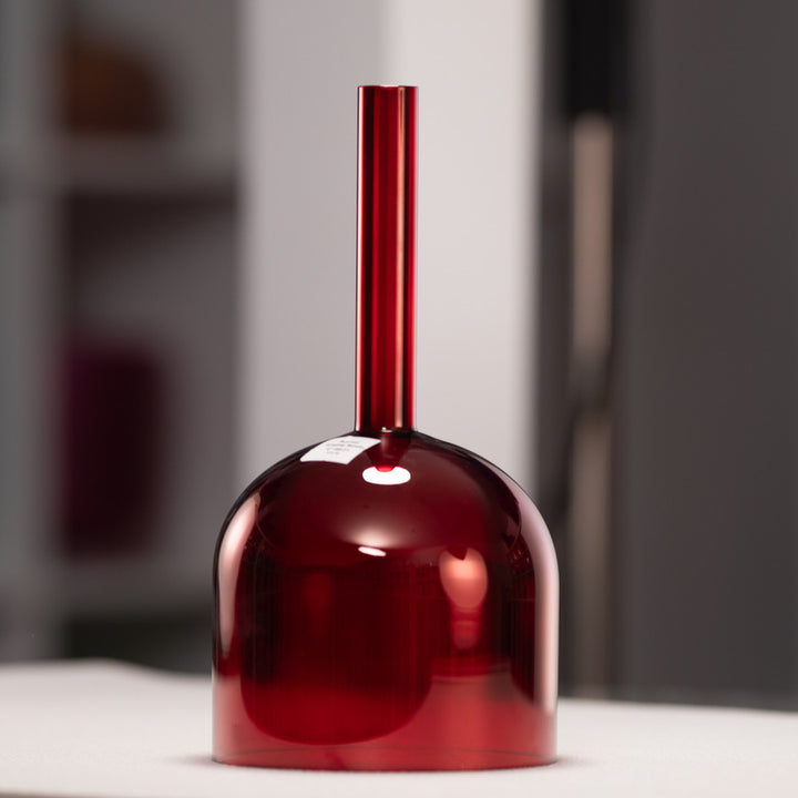 6" G#-21 Ruby Ray Handheld Crystal Singing Bowl from Bowls of Sound