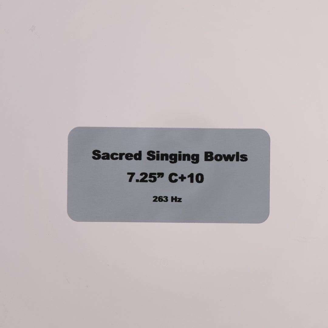Sacred Singing Bowls: Bowl Label