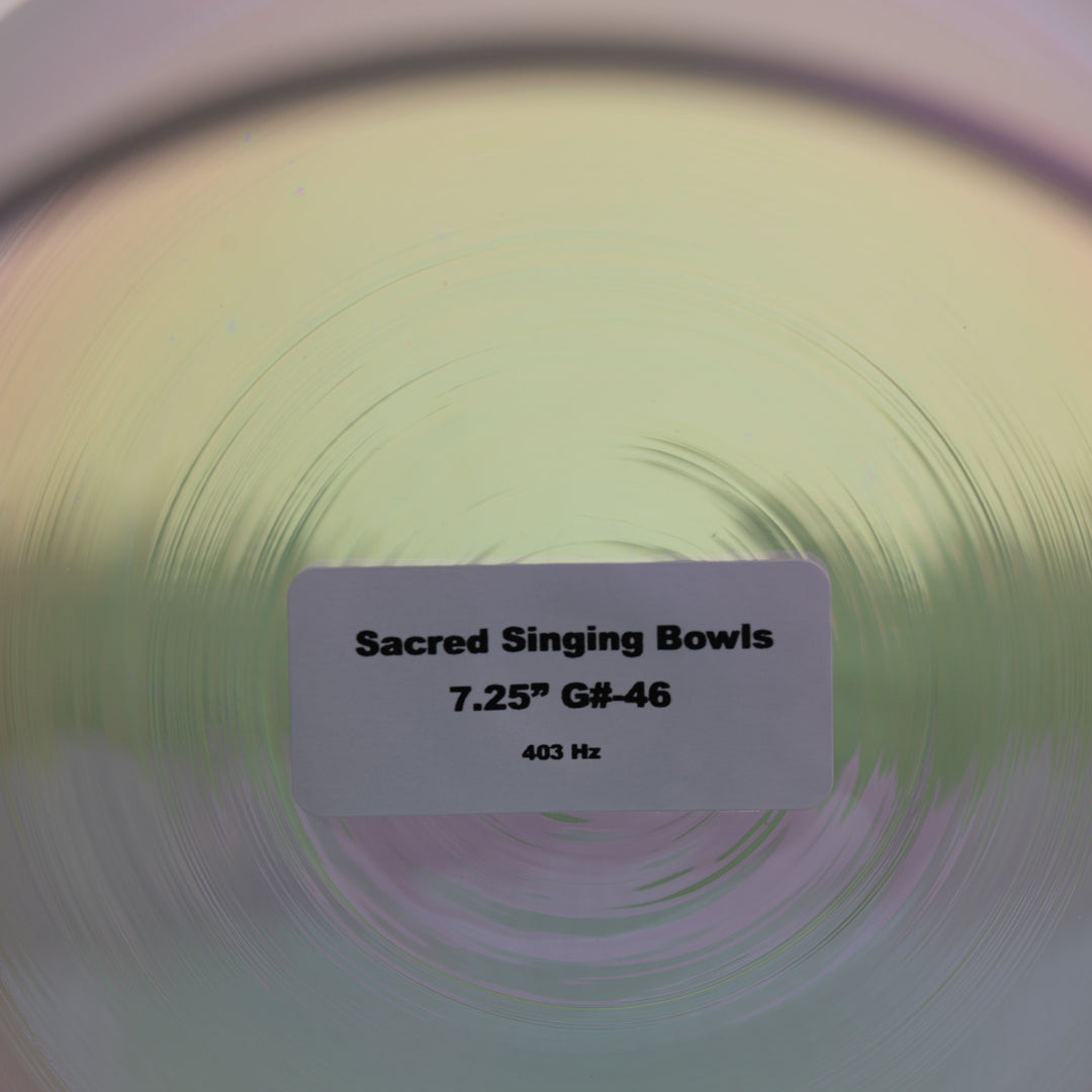 Crystal Singing Bowls for Yoga and meditation