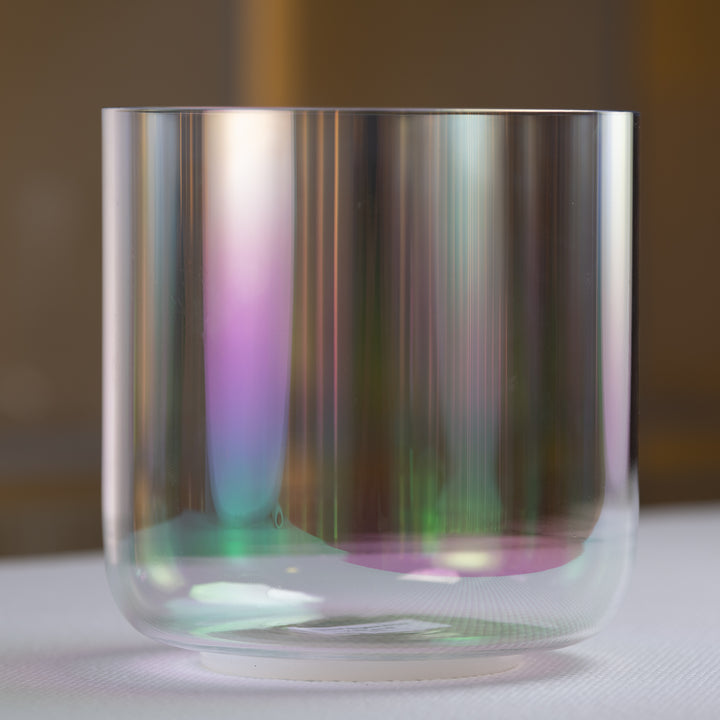 7.25" G+32 Prismatic Rainbow Bowl from Bowls of Sound