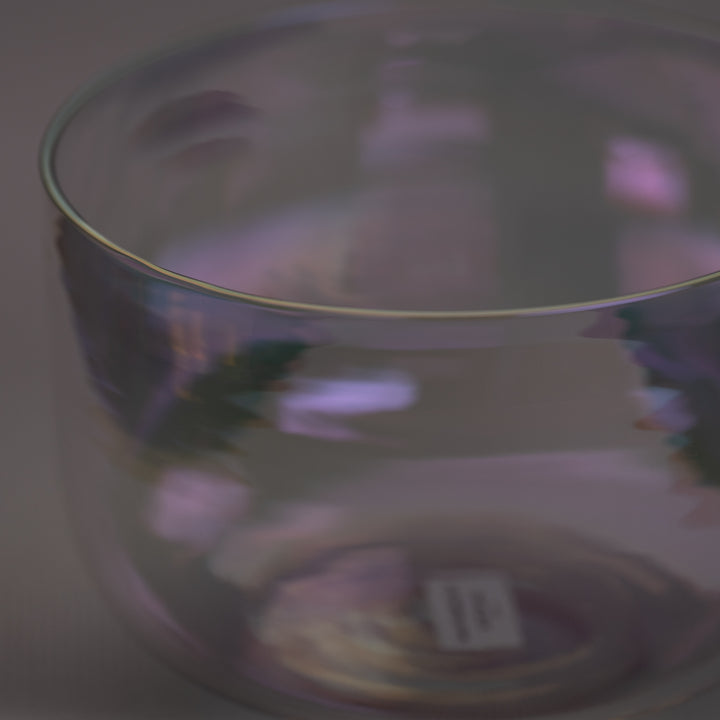 9.75" B+19 Prismatic Crystal Singing Bowl