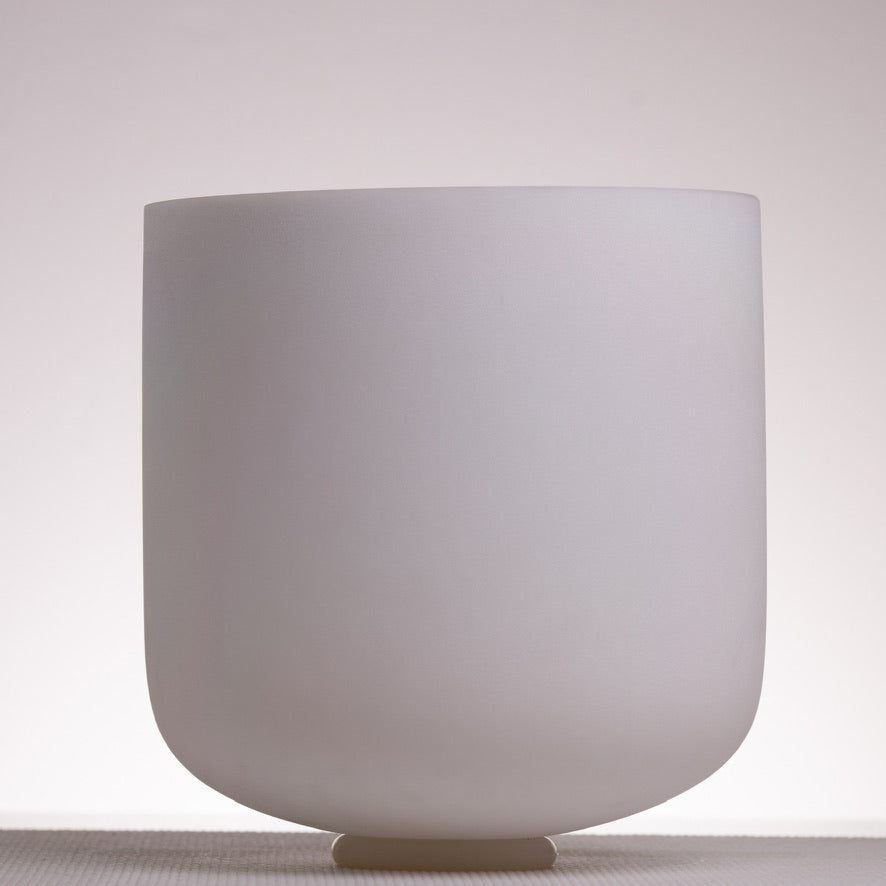 12" B-10 Frosted with Mother of Platinum inside, Crystal Tones™