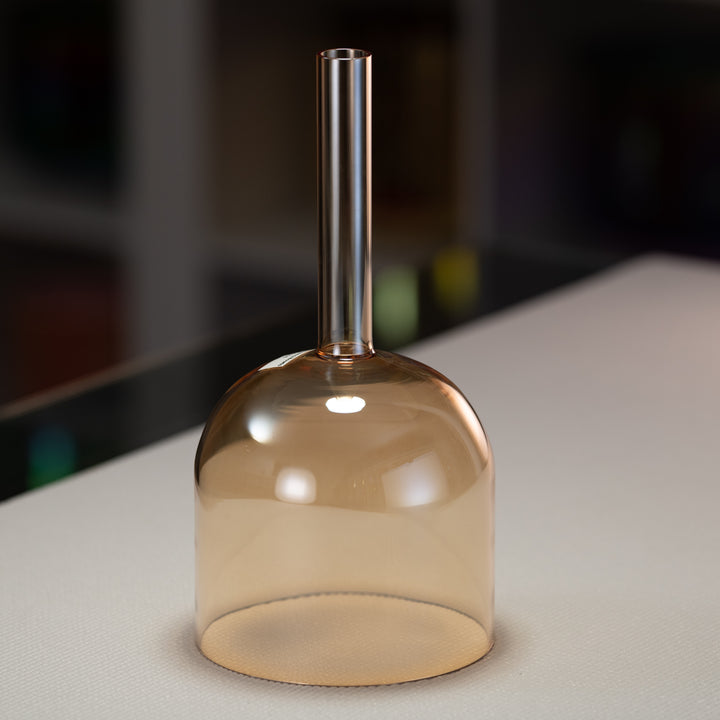 6" F+14 Morning Sun Handheld Crystal Singing Bowl