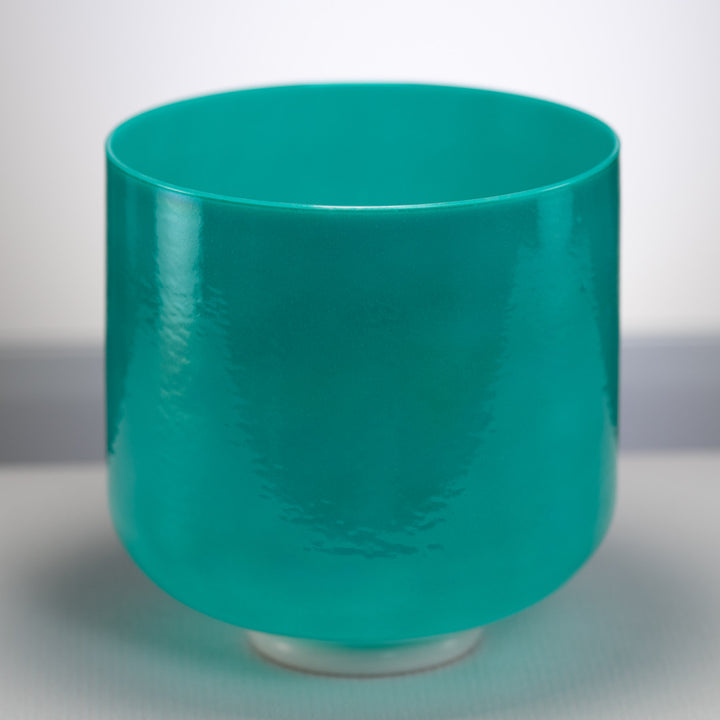 9" G#+37 Turquoise Tide Crystal Singing Bowl
