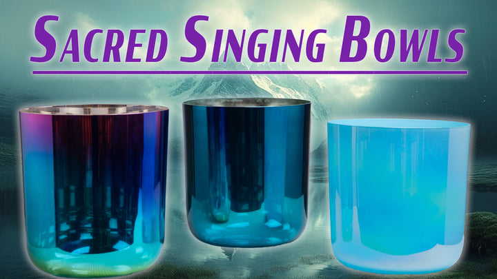 Sacred Self Mastery: Harmonic Healing Set from Sacred Singing Bowls