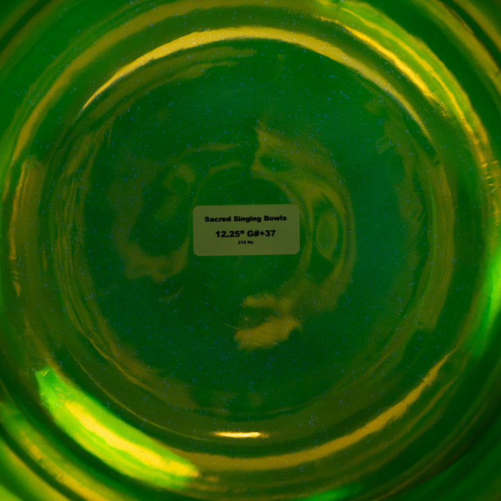 12.25" G#+37 Emerald Tablet Sacred Symphony Bowl