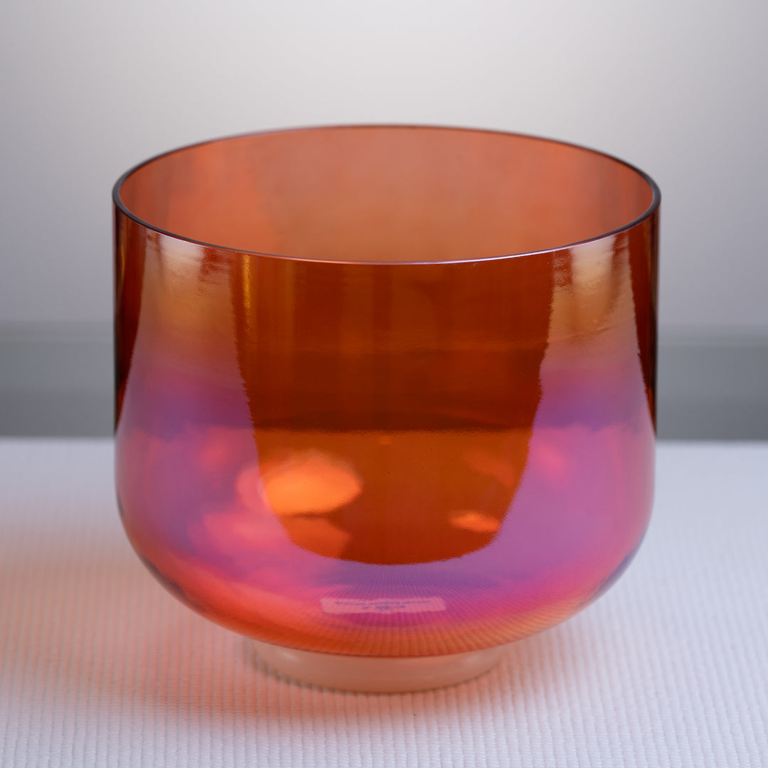 9" A#-18 Topaz Transformation Singing Bowl