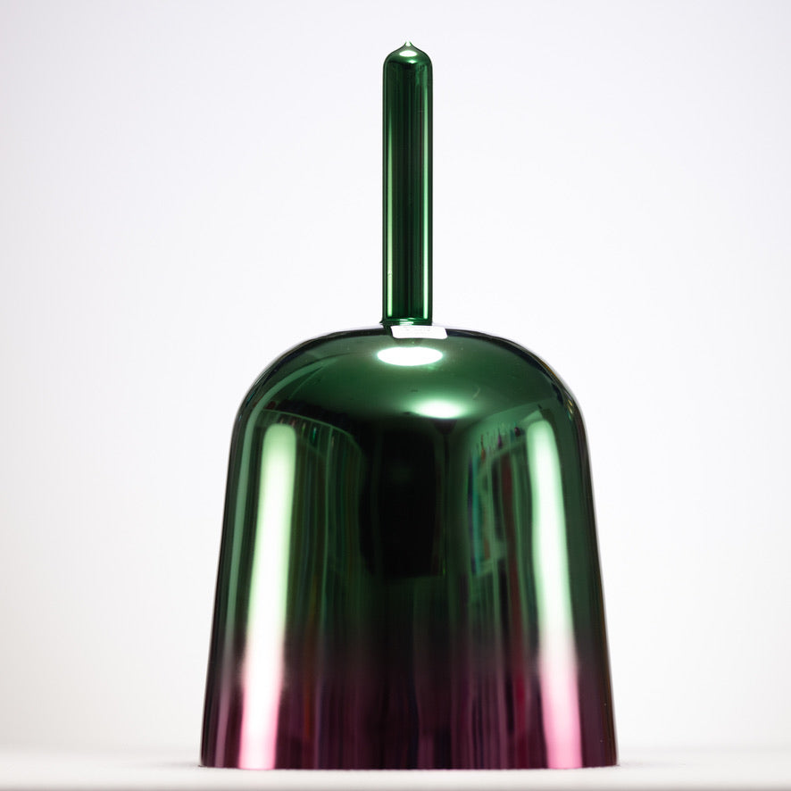 8" C#+0 Divine Heart Crystal Singing Bowl, Handheld