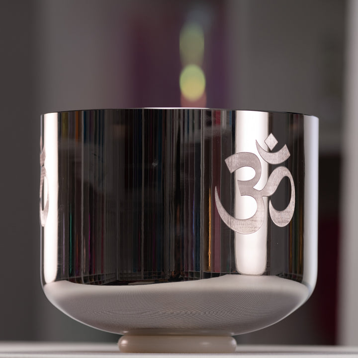 10" A-37 Silver Star Crystal Singing Bowl