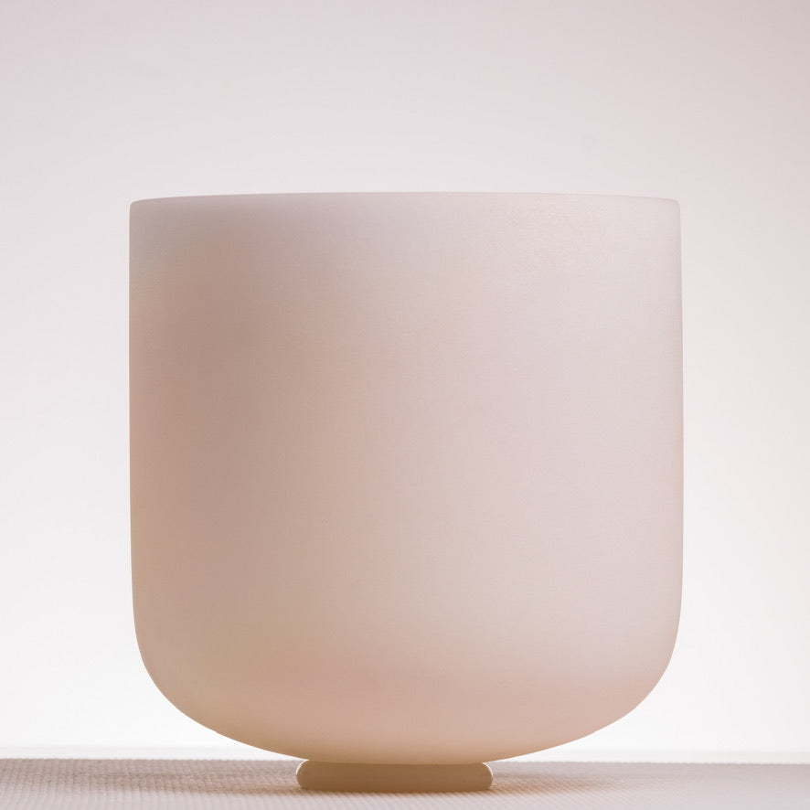 12" C#-30 Classic Frosted with Laughing Buddha inside, Crystal Tones™