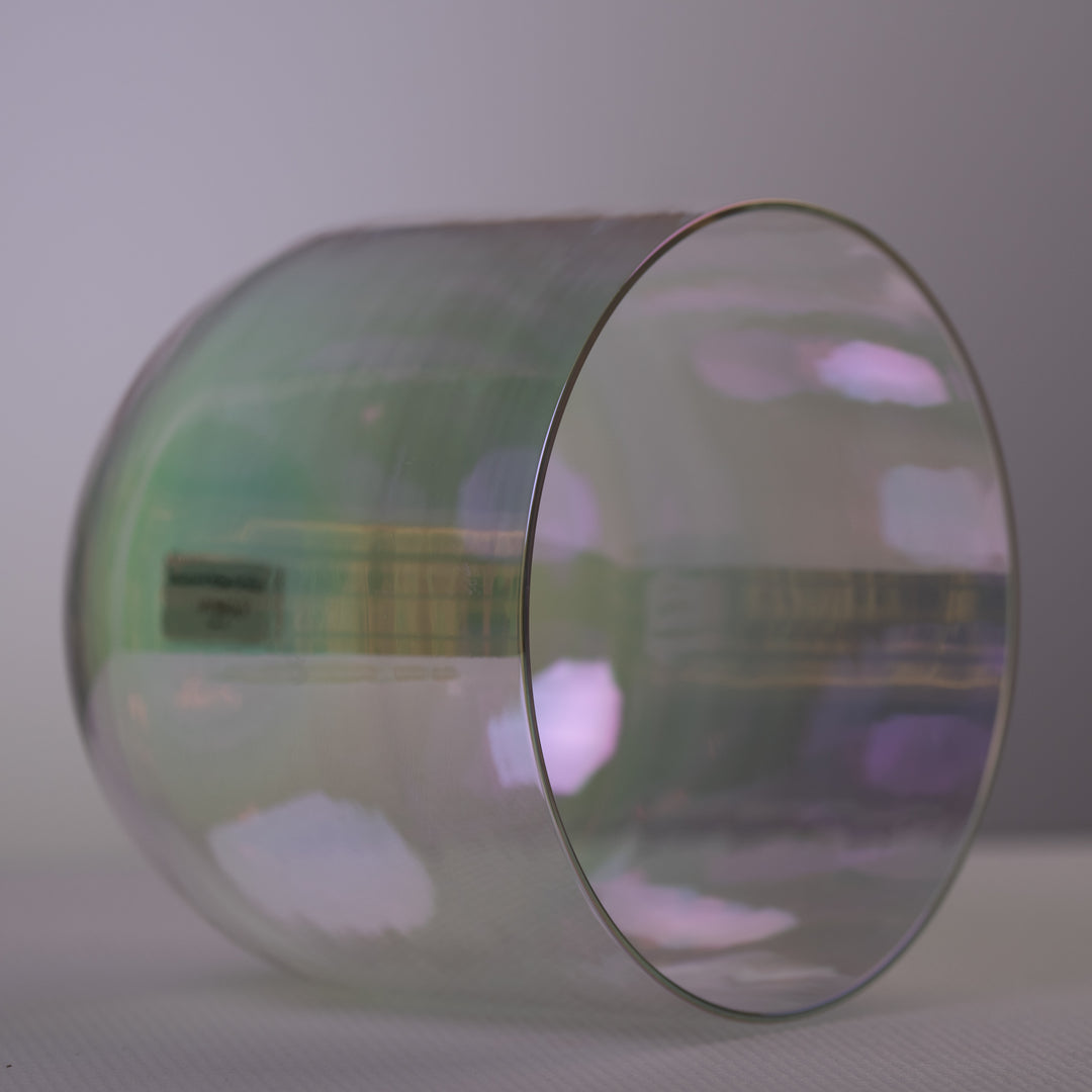 9" G#-38 Prismatic Crystal Singing Bowl