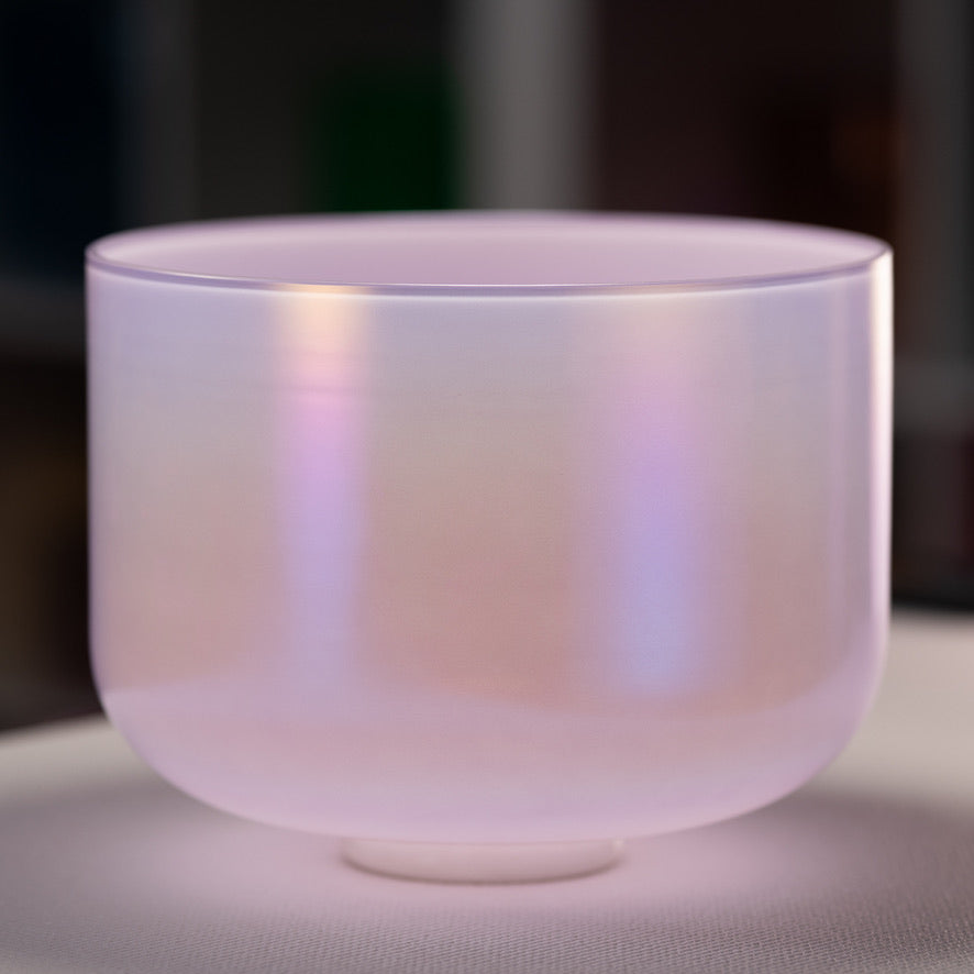 12" F-39 Lilac Blossom Crystal Singing Bowl