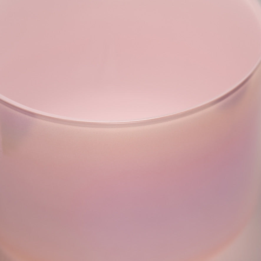 9" C#+6 Goddess Glow Crystal Singing Bowl, Perfect Pitch