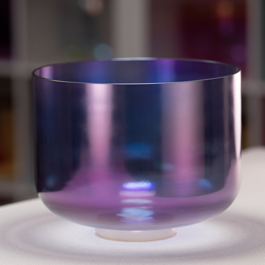 11" G-39 Amethyst Activation Crystal Singing Bowl