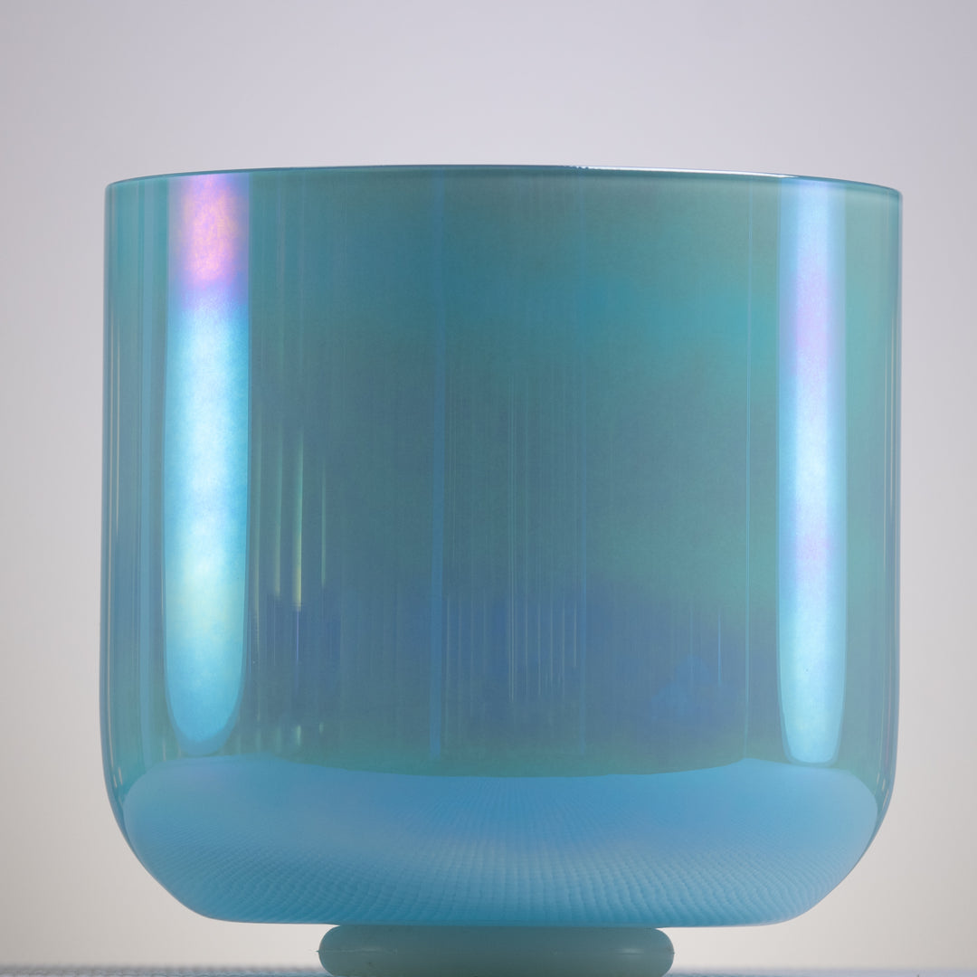 9.75" B-34 Serene Aquamarine Sacred Symphony Bowl