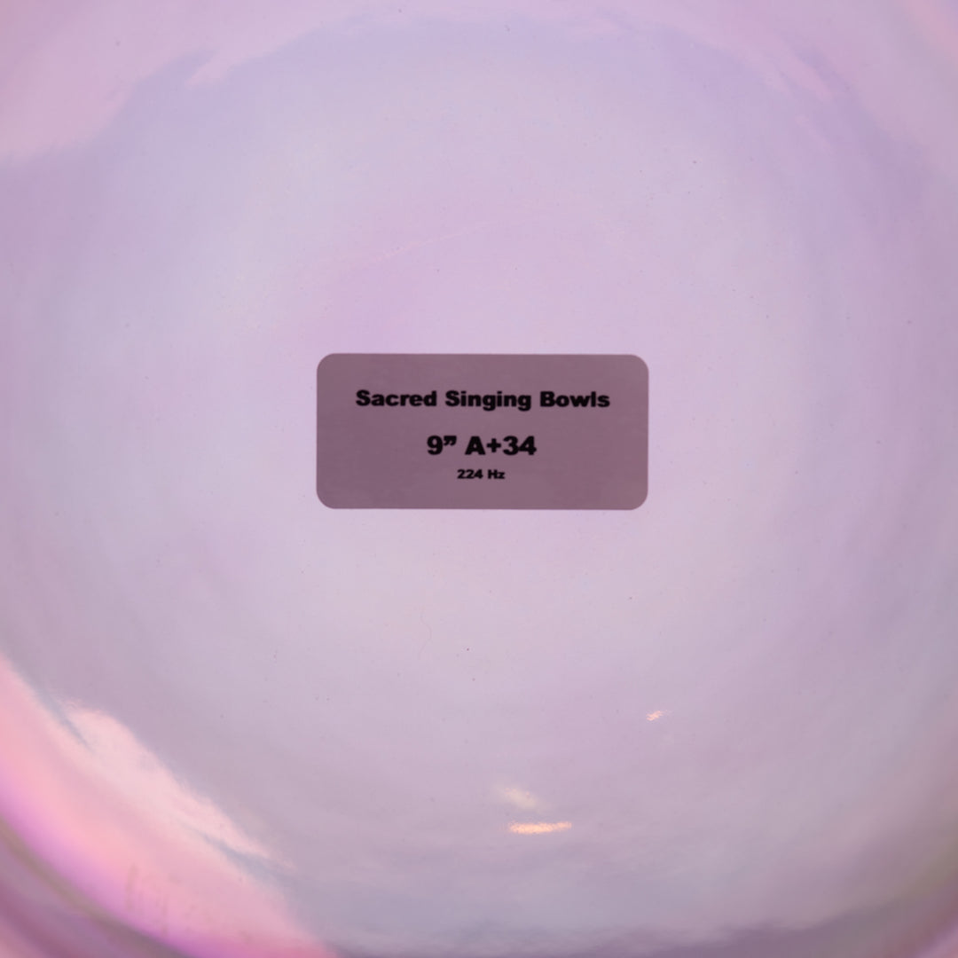 9" A+34 Rose Blossom Singing Bowl