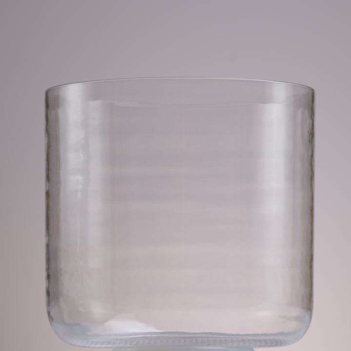 8.25" A#-29 Clear Quartz Crystal Singing Bowl from Sacred Singing Bowls