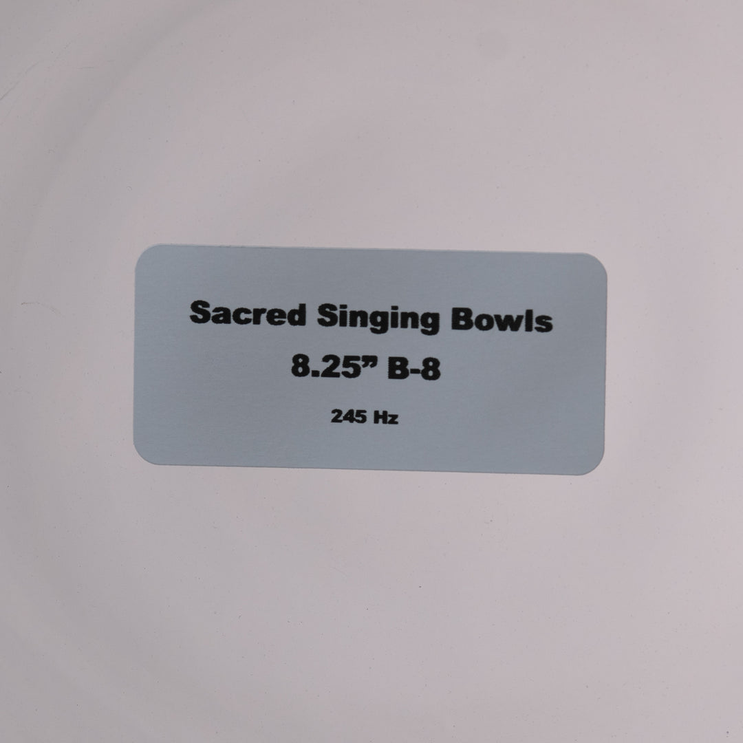 Sacred Singing Bowls: Product label