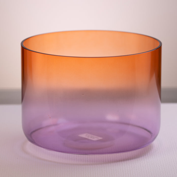 11.75" A#-30 Sunset Bloom Crystal Symphony Bowl