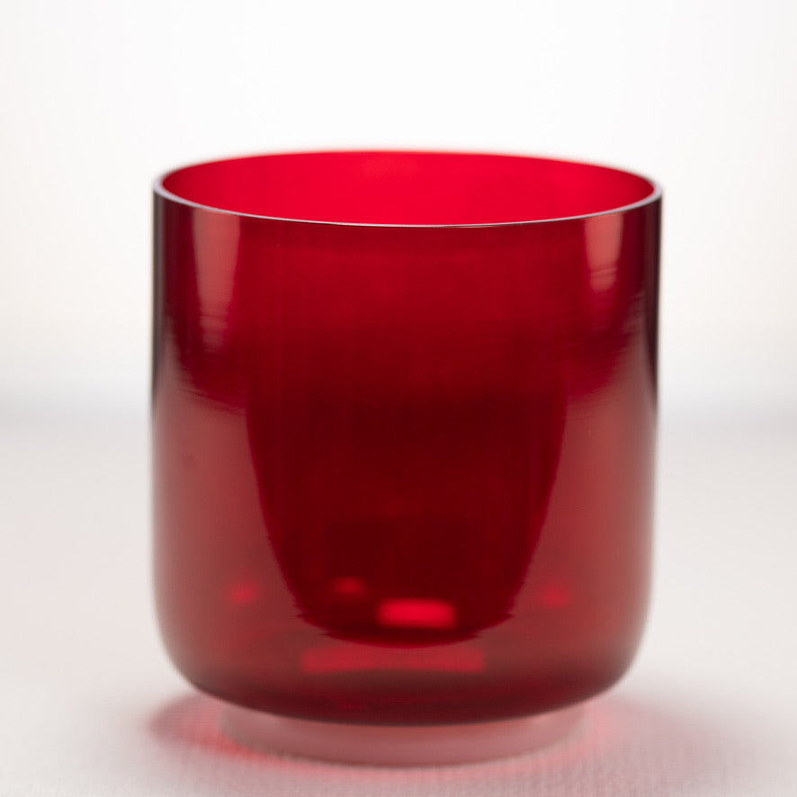 5.75" G#+16 Ruby Ray Crystal Singing Bowl