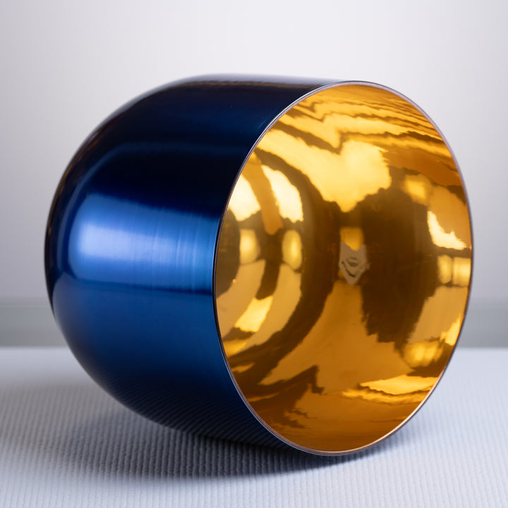 Tranquil Sea Singing Bowl with Gold inside from Sacred Singing Bowls