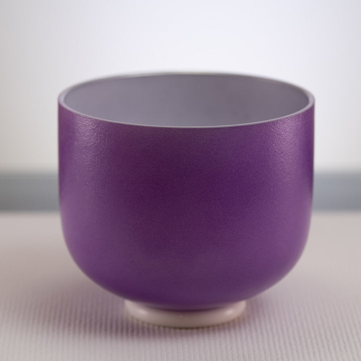 9" G#-23 Purple Dream Frosted Singing Bowl