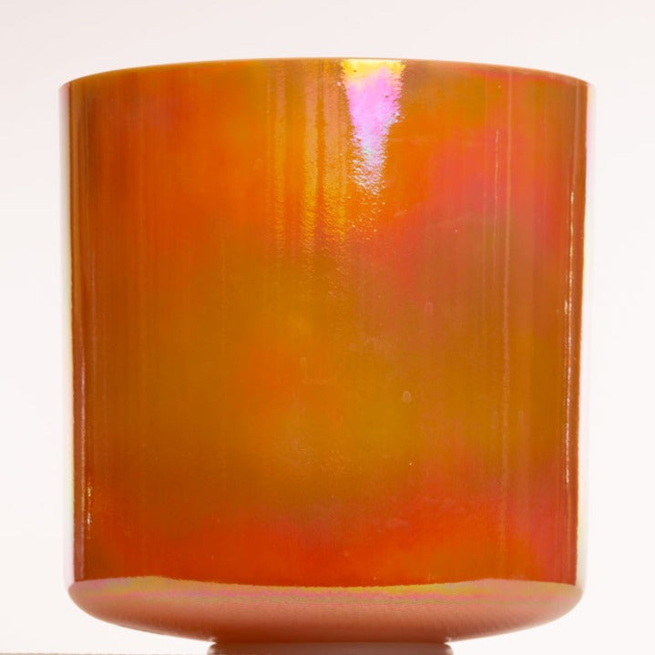 Sedona Red Rock & Platinum Crystal Singing Bowl