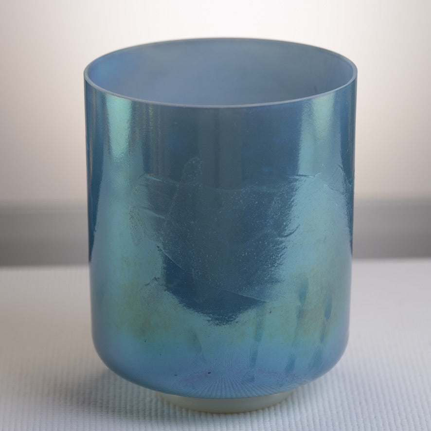 8" A#-15 Azeztulite & Aqua Aura Gold "Morph", Crystal Tones™
