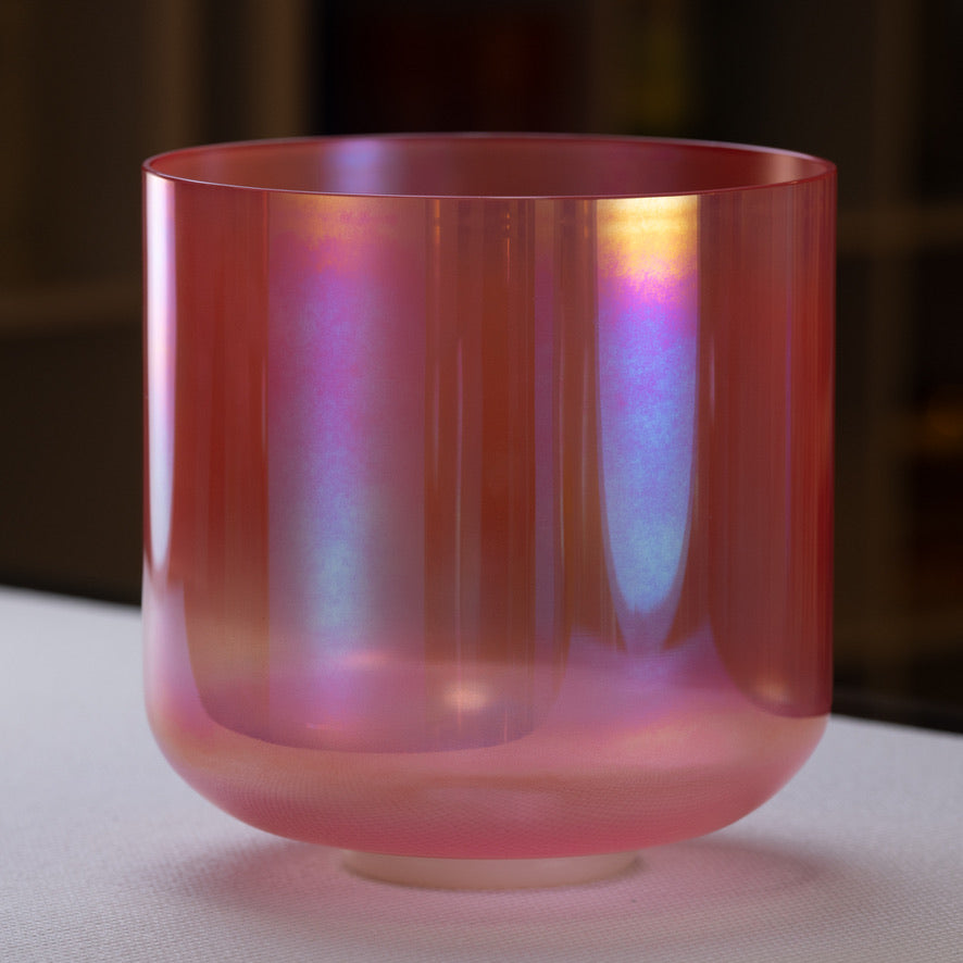 Sacred Symphony Singing Bowl: Rose Blossom Bowl