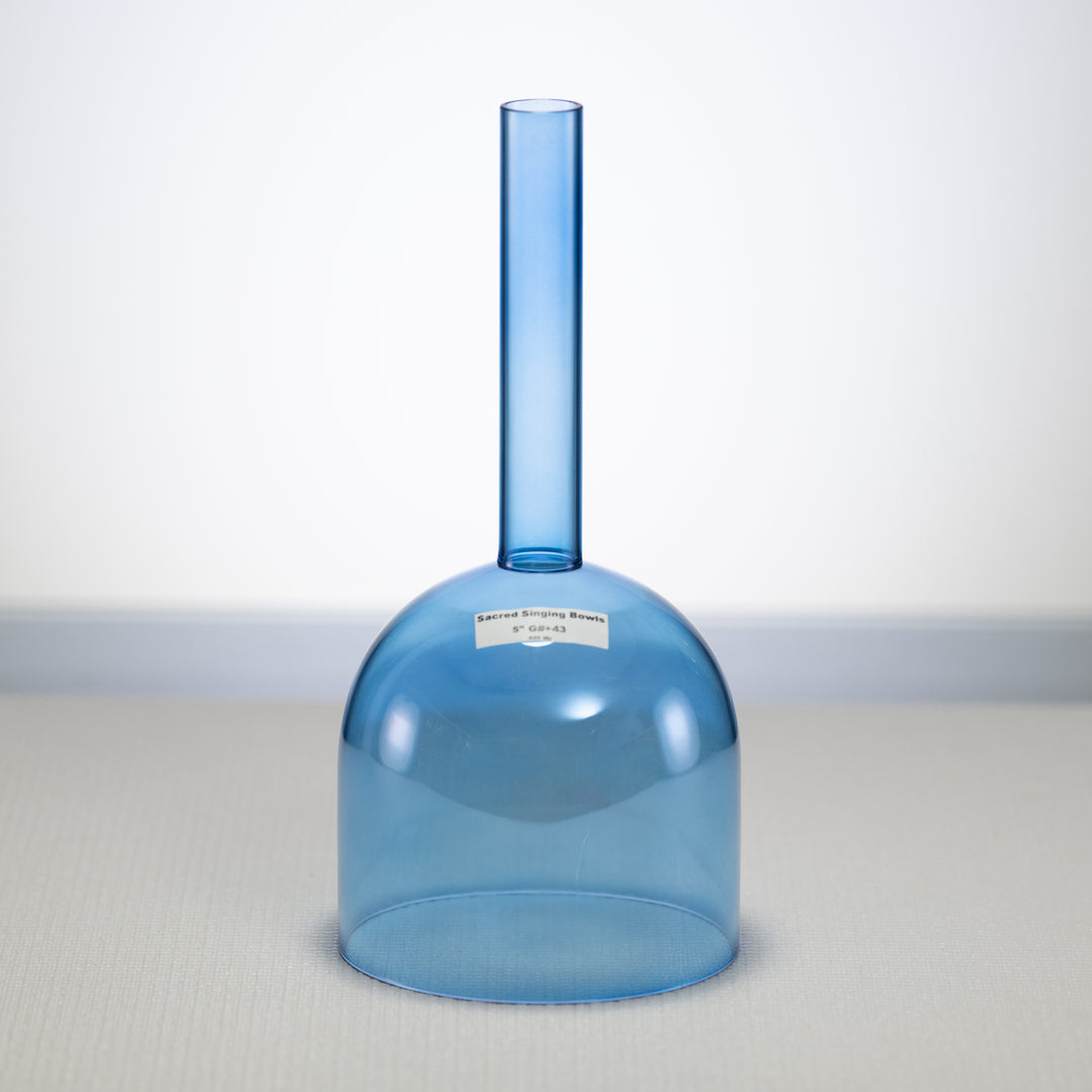 5" G#+43 Father Sky Handheld Crystal Singing Bowl