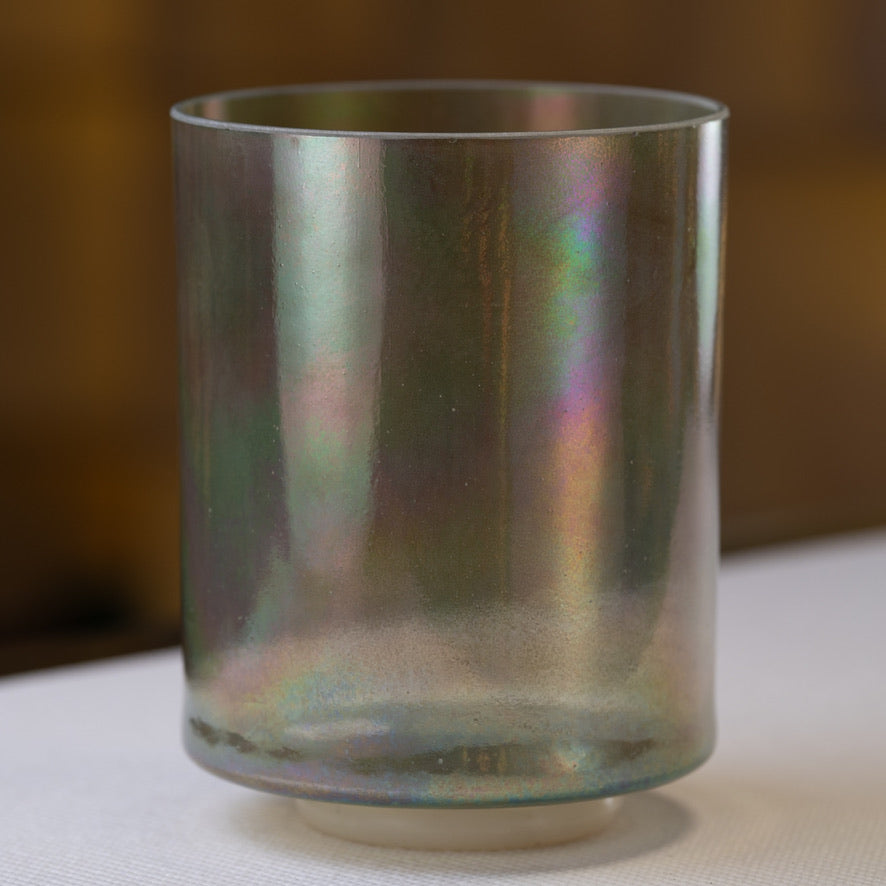 7" D#-45 Andara Platinum Tall, Crystal Tones™