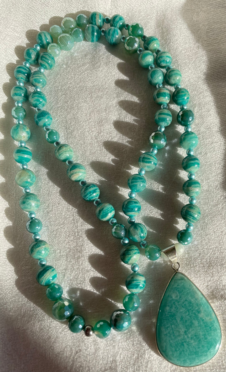 Russian Amazonite Mala