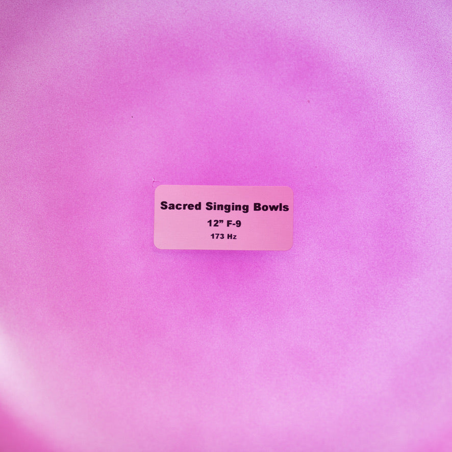Sacred Singing Bowls F note bowls