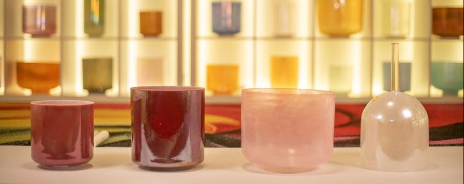 Grace Series: Cosmic Grace Crystal Singing Bowl Set