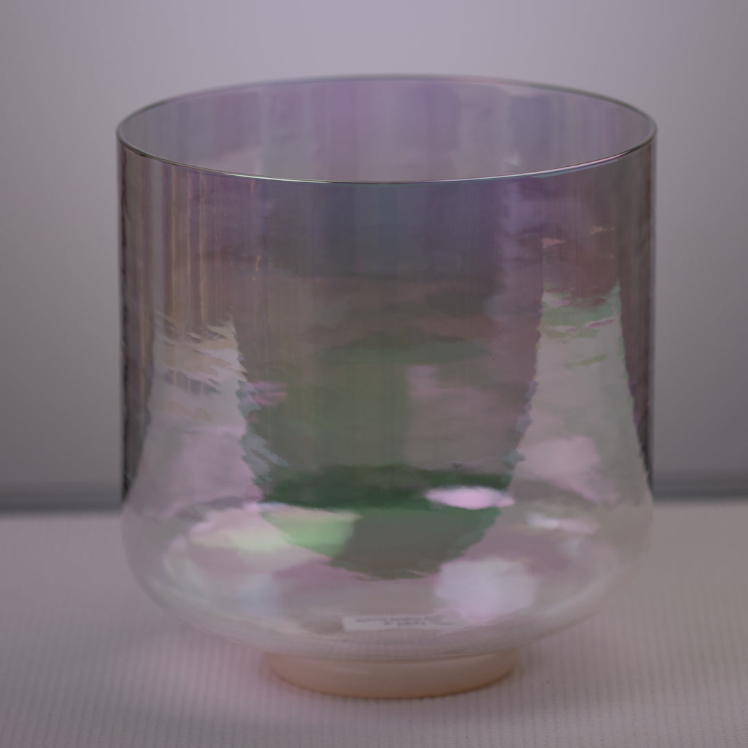 9" F#-21 Prismatic Crystal Singing Bowl