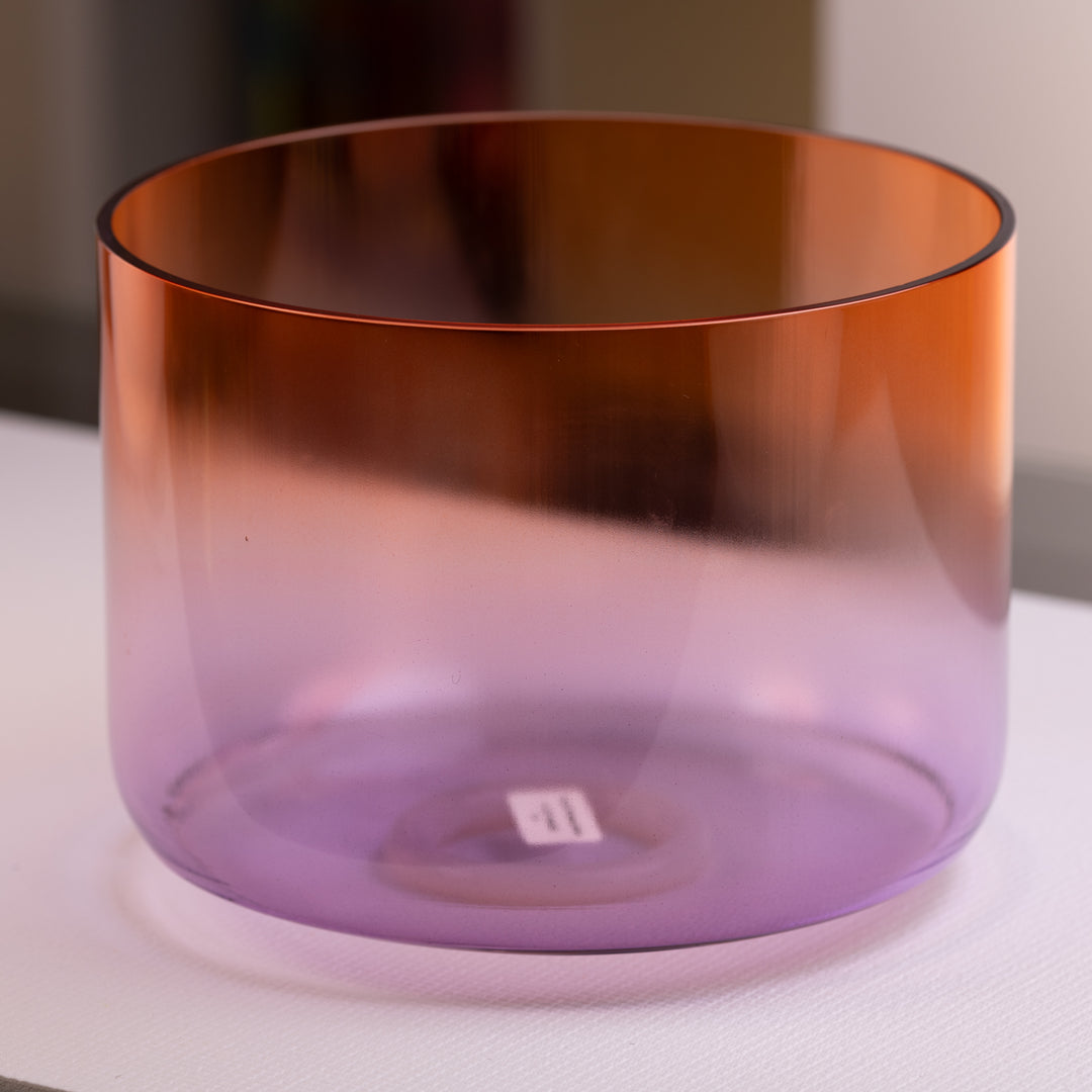 11.75" A#-30 Sunset Bloom Crystal Symphony Bowl