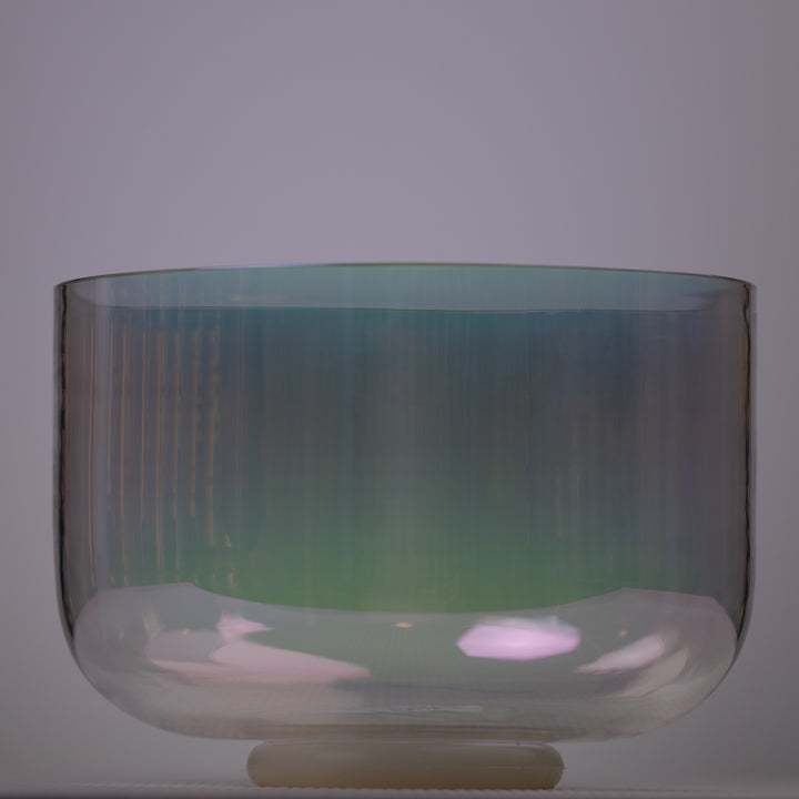 9.75" B+19 Prismatic Crystal Singing Bowl