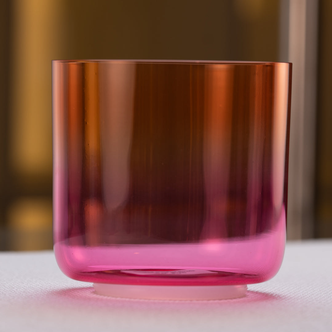 5.5" B-25 Harmonic Sunrise Crystal Singing Bowl